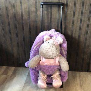 Hippo convertible backpack with wheels